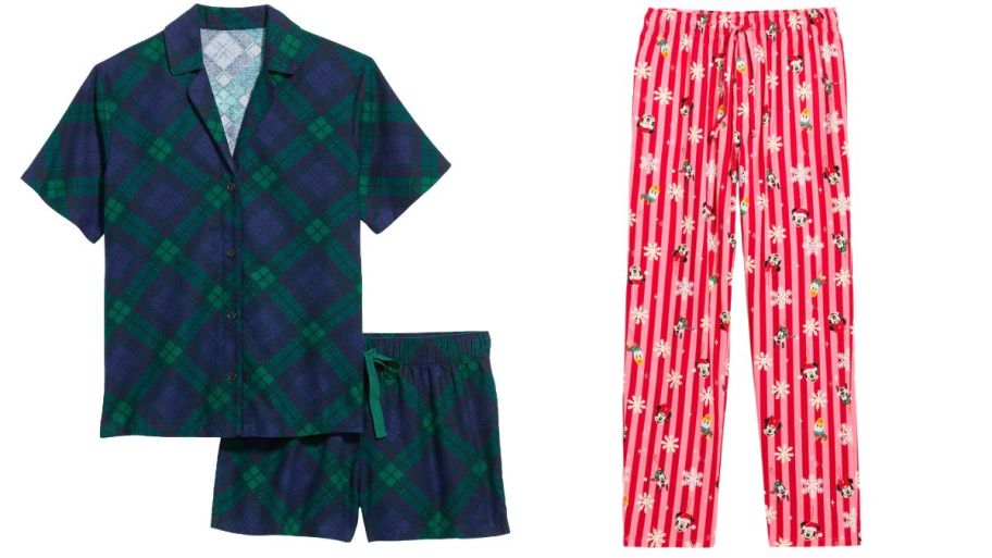 Old navy holiday Pajamas women & men