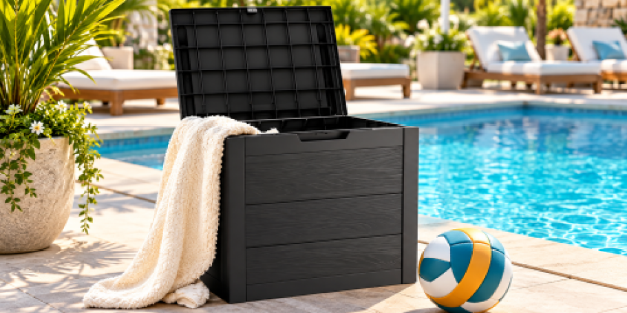 Outdoor Deck Boxes from $19 Shipped (Easy Storage for Changing Seasons)