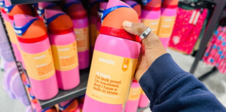 HOT! 50% Off Owala Water Bottles & Tumblers