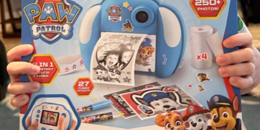 Paw Patrol Kids Instant Print Camera Just $49.99 Shipped on Amazon (Reg. $83)