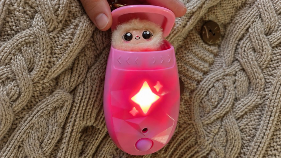hand holding a peekimo