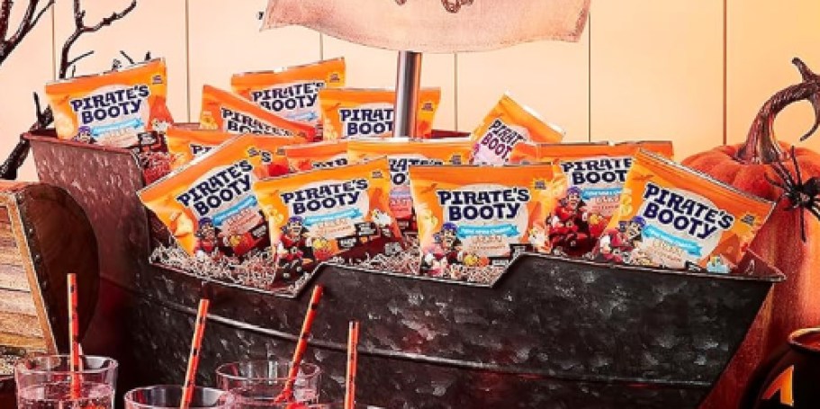 Pirate’s Booty Halloween Cheddar Puffs 32-Count Just $7.41 Shipped on Amazon