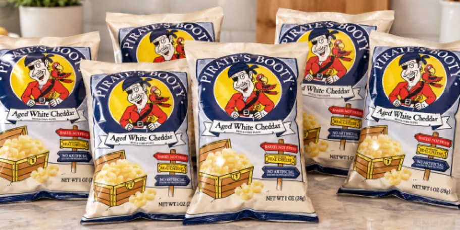 Pirate’s Booty Cheddar Puffs 6-Pack Only $4 Shipped on Amazon