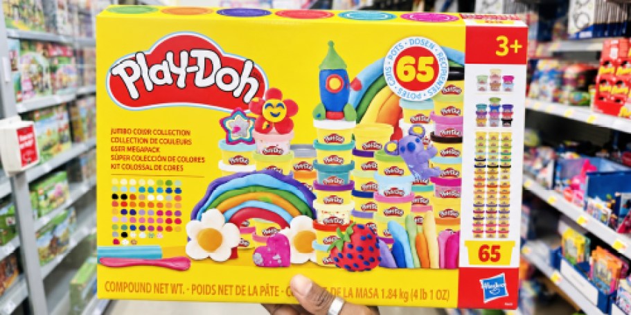 Play-Doh 65-Count Color Collection Only $10 on Walmart.com (Reg. $20)