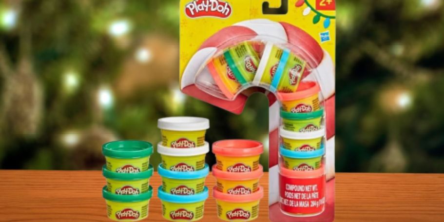 Play-Doh Mini Holiday Colors 10-Pack Just $5.97 (Fun Stocking Stuffer!)