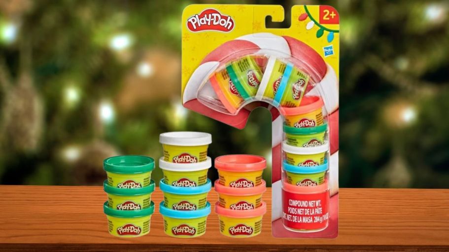 Play-Doh Mini Holiday Colors 10-Pack Just $5.97 (Fun Stocking Stuffer!)