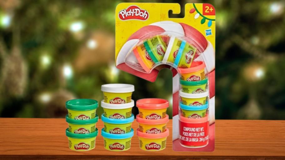 Playdoh holiday on top of the table