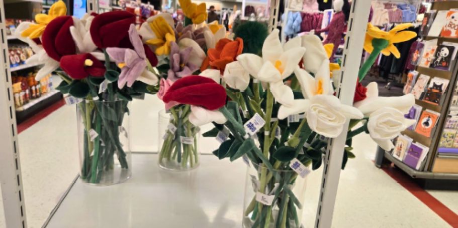 Flowers That Never Wilt! These Cute Plush Stems Are Just $3 on Target.com