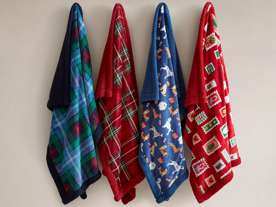 Premier Comfort Cozy Plush to Sherpa Throw