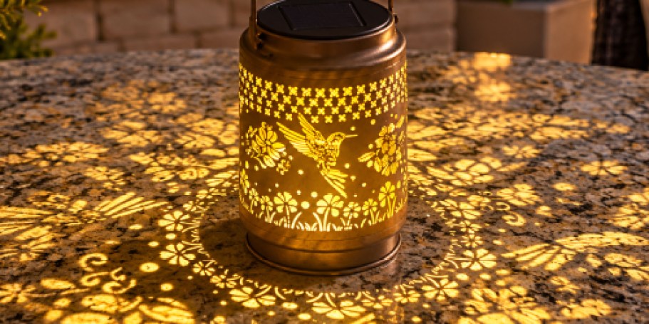 Hummingbird Solar Lantern Just $6.74 on Amazon (Reg. $25)