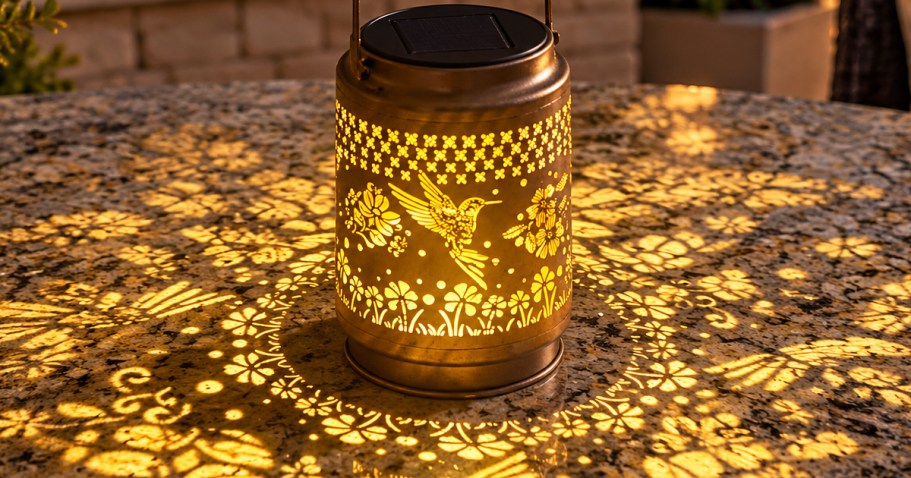 Hummingbird Solar Lantern Just $6.74 on Amazon (Reg. $25)