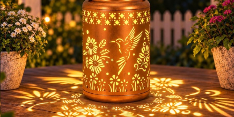 Hummingbird Solar Lantern Just $6.74 on Amazon (Reg. $25)
