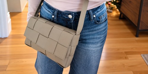 Quince’s Viral Woven Leather Crossbody Is 20% Off Today Only (Looks Like Bottega Veneta!)