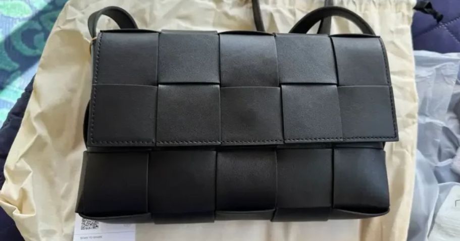 RARE Price Drop on Quince’s Italian Leather Crossbody Bag (Looks Like Bottega Veneta!)