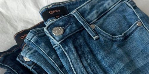 These Quince Jeans Look & Feel Expensive, and They’re Finally on Sale