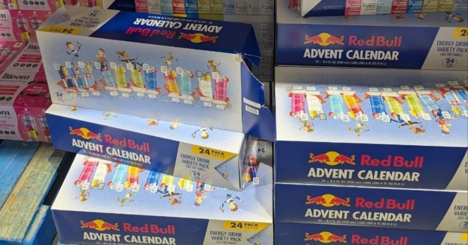 Red Bull Advent Calendar Just $47.99 at Costco