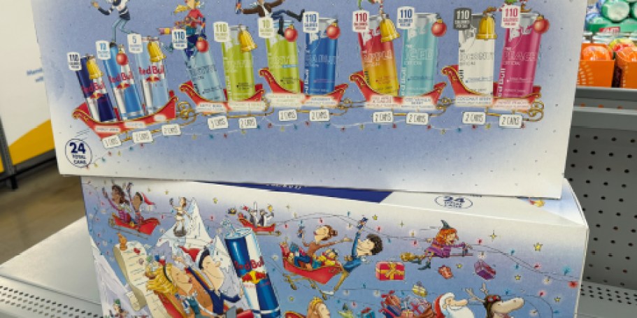 Forget Chocolate, Count Down to Christmas with a Red Bull Advent Calendar
