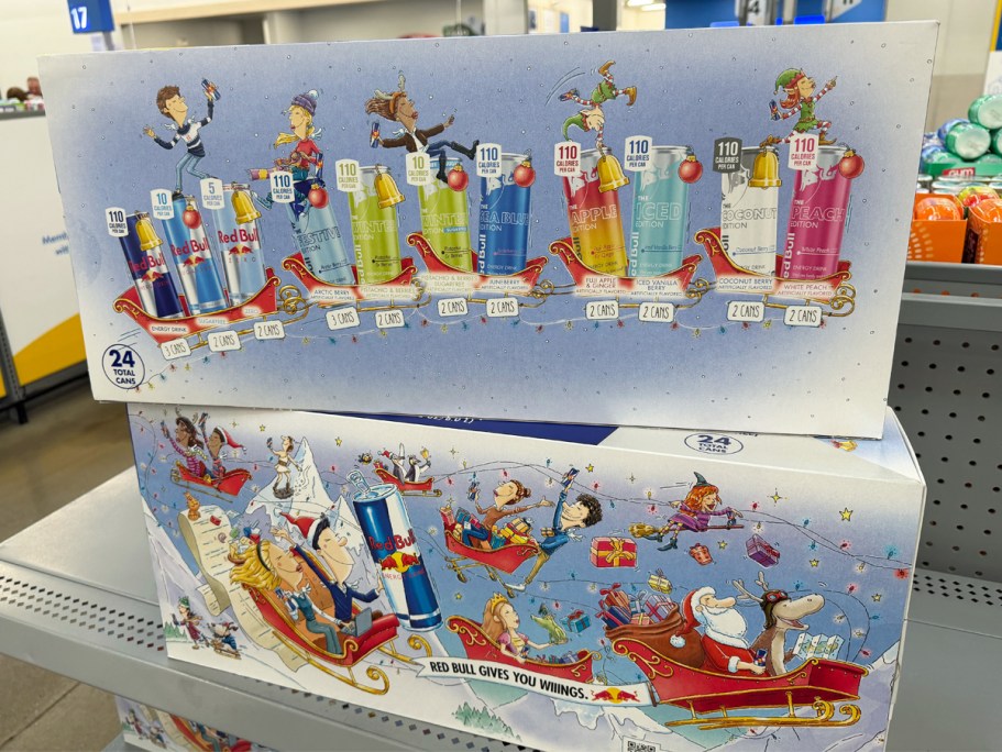 Forget Chocolate, Count Down to Christmas With a Red Bull Advent Calendar