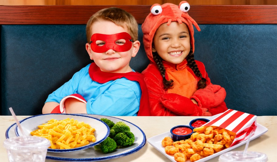 Kids Eat FREE at Red Lobster This Weekend