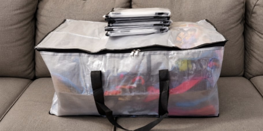 Extra Large Moving Storage Bags 6-Pack Only $14.99 on Amazon (Reg. $30)