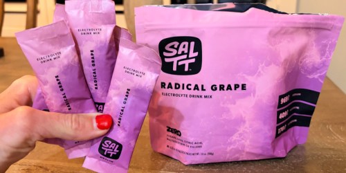 RARE Prime Day Deal! 20% Off SALTT Zero Sugar Electrolyte Packets (We Love Grape!)
