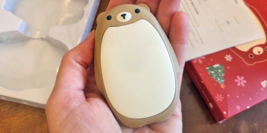 Cute Animal Shaped Hand Warmer Sets from $7.49 on Amazon (Practical Stocking Stuffer!)
