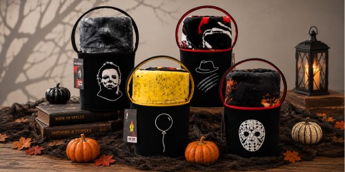 Halloween Movie Blanket & Bucket Set Just $24.98 on SamsClub.com