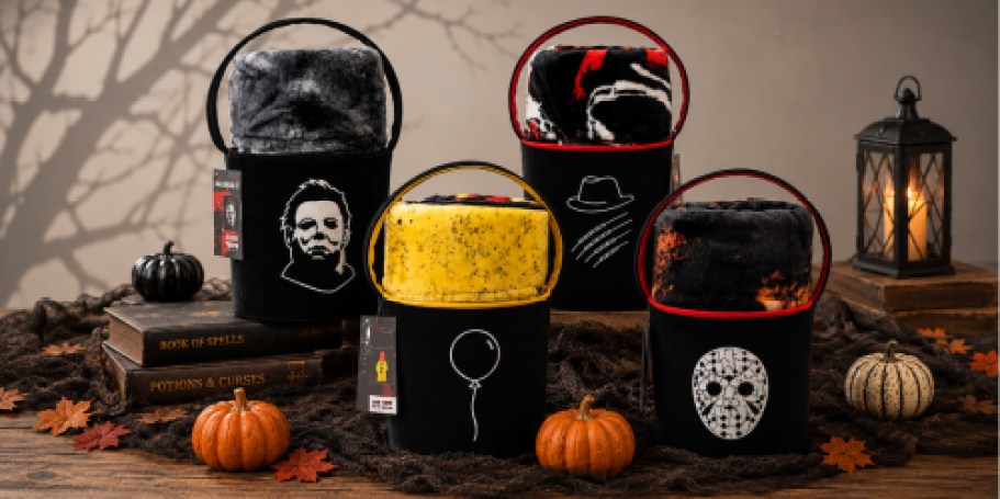 Scary Movie Blanket & Bucket Set Just $24.98 on SamsClub.com