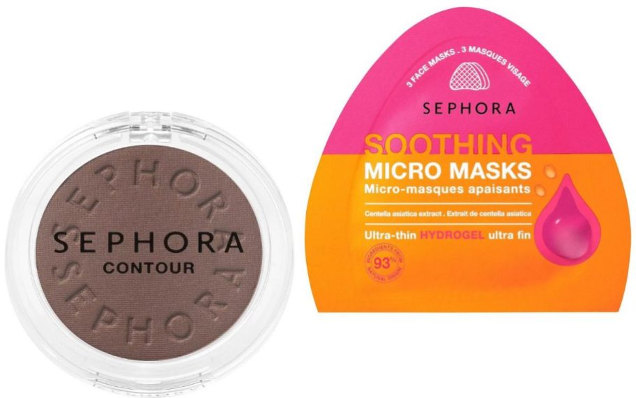 Stock images of Sephora Contour and Mini Mask