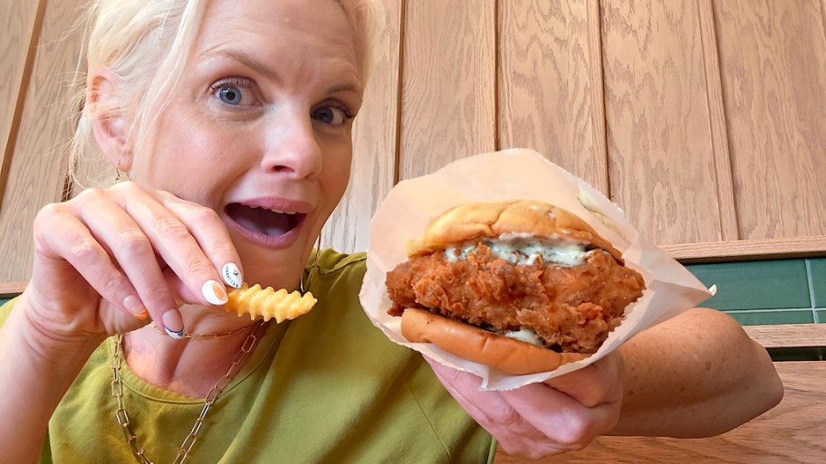 Shake Shack chicken sandwich