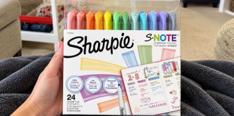 Sharpie Pastel Markers 24-Pack Just $8 Shipped on Amazon