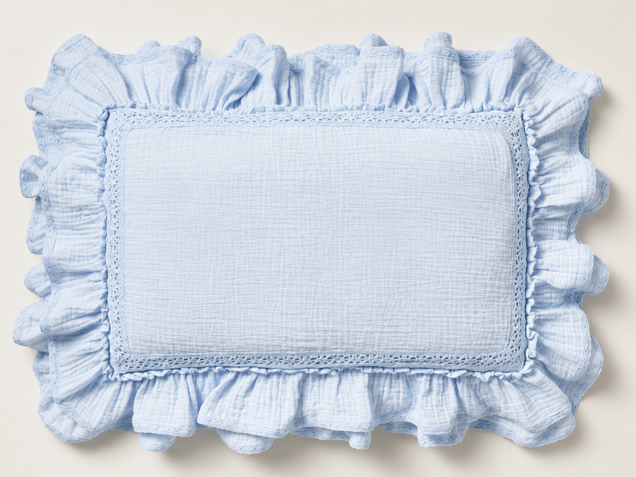Simply Shabby Chic 20 x 14 Ruffle Lumbar Pillow