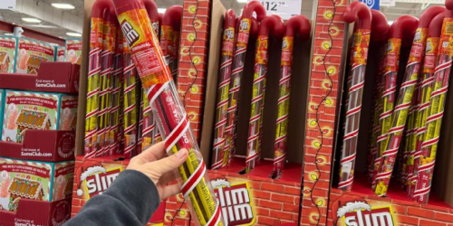 Slim Jim Giant Candy Canes are Back at Sam’s Club for Just $12.98