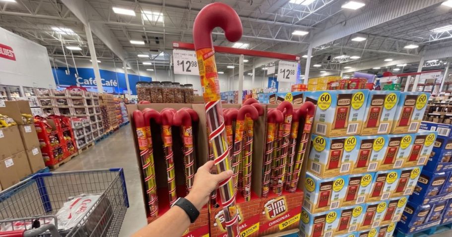 Slim Jim Giant Candy Canes are Back at Sam’s Club for Just $12.98