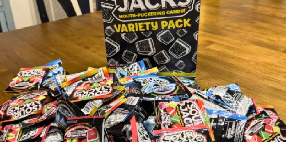 Sour Jacks Sour Gummy Wedges Variety Pack 75-Count Just $9 Shipped on Amazon (Reg. $16)