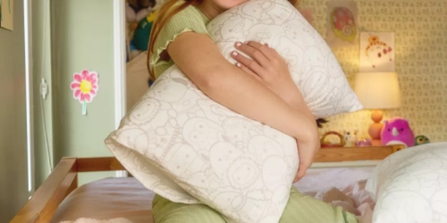 This $9.99 Pillow is Made w/ Squishmallows Filling!