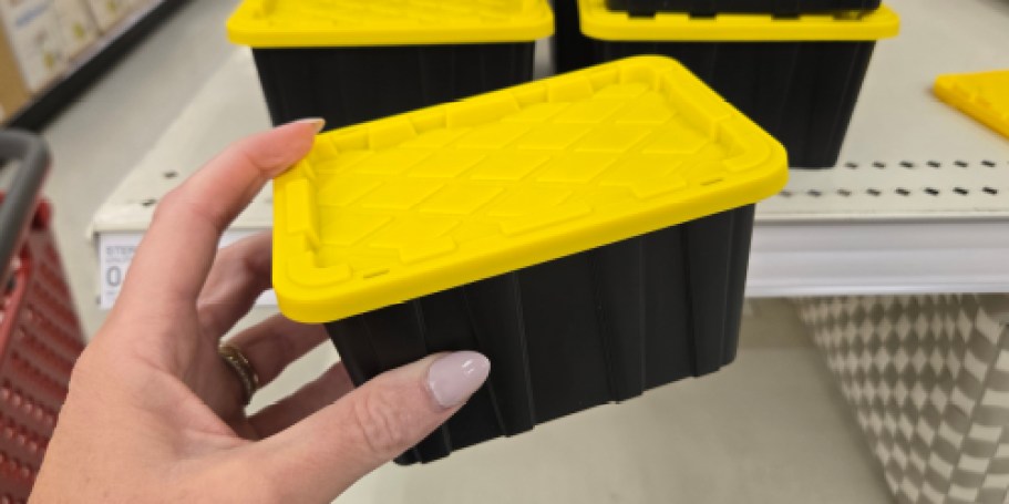 NEW Sterilite Tiny Tote Just 99¢ on Target.com (Organize Craft Supplies & More!)
