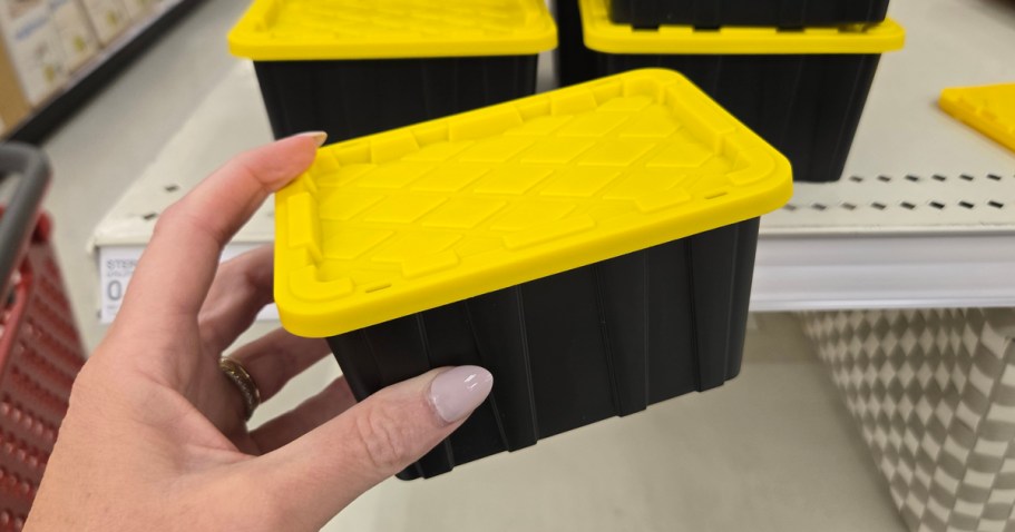 NEW Sterilite Tiny Tote Just 99¢ on Target.com (Organize Craft Supplies & More!)