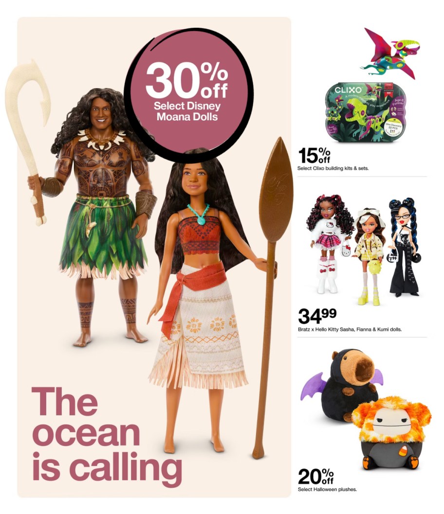 page from Target ad