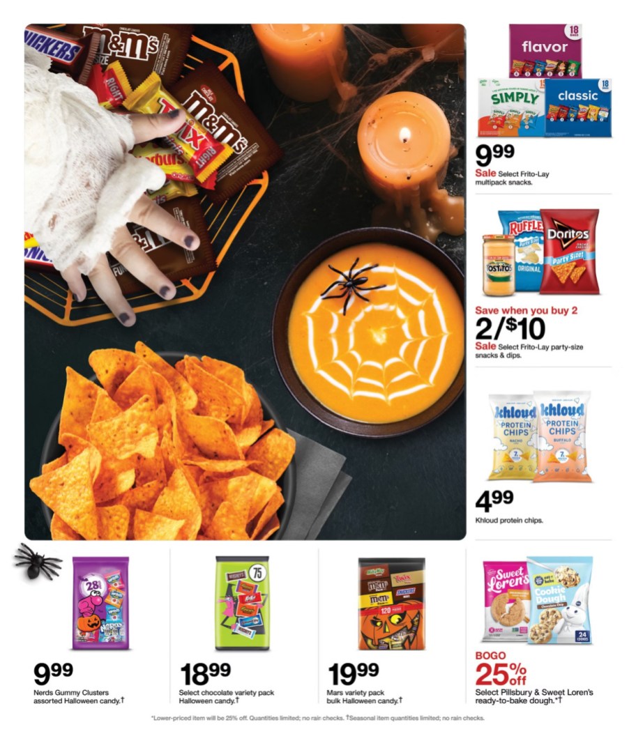 page from Target ad