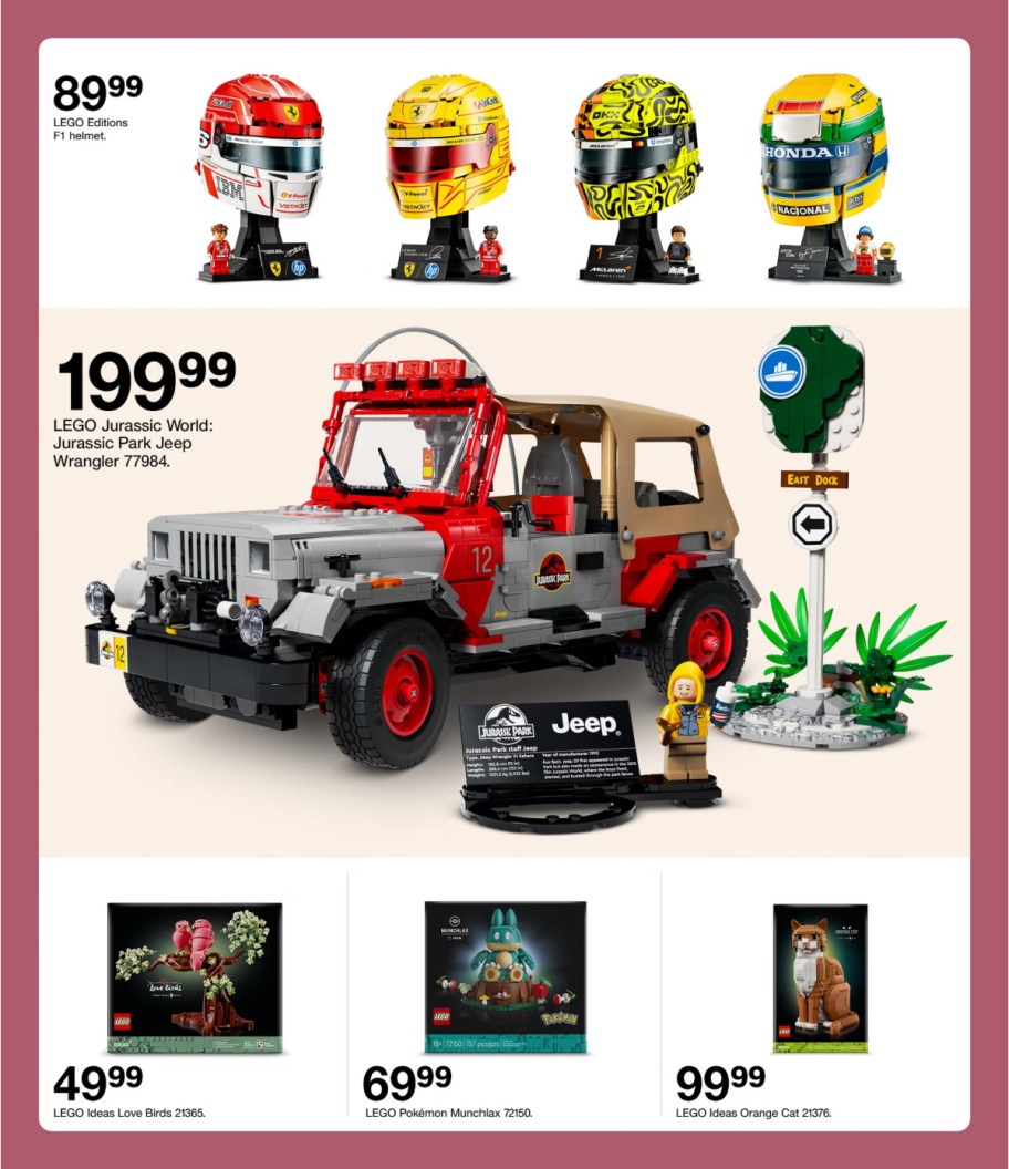 page from Target ad