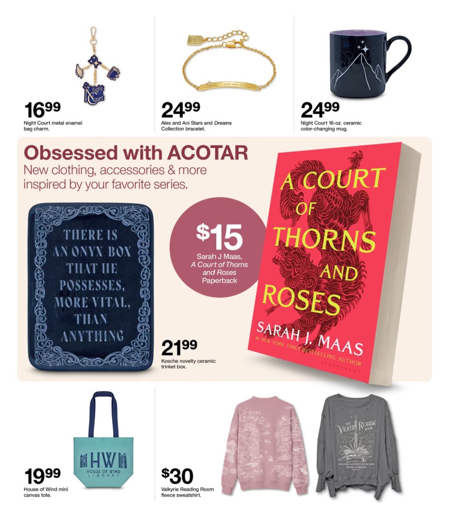 page from Target ad