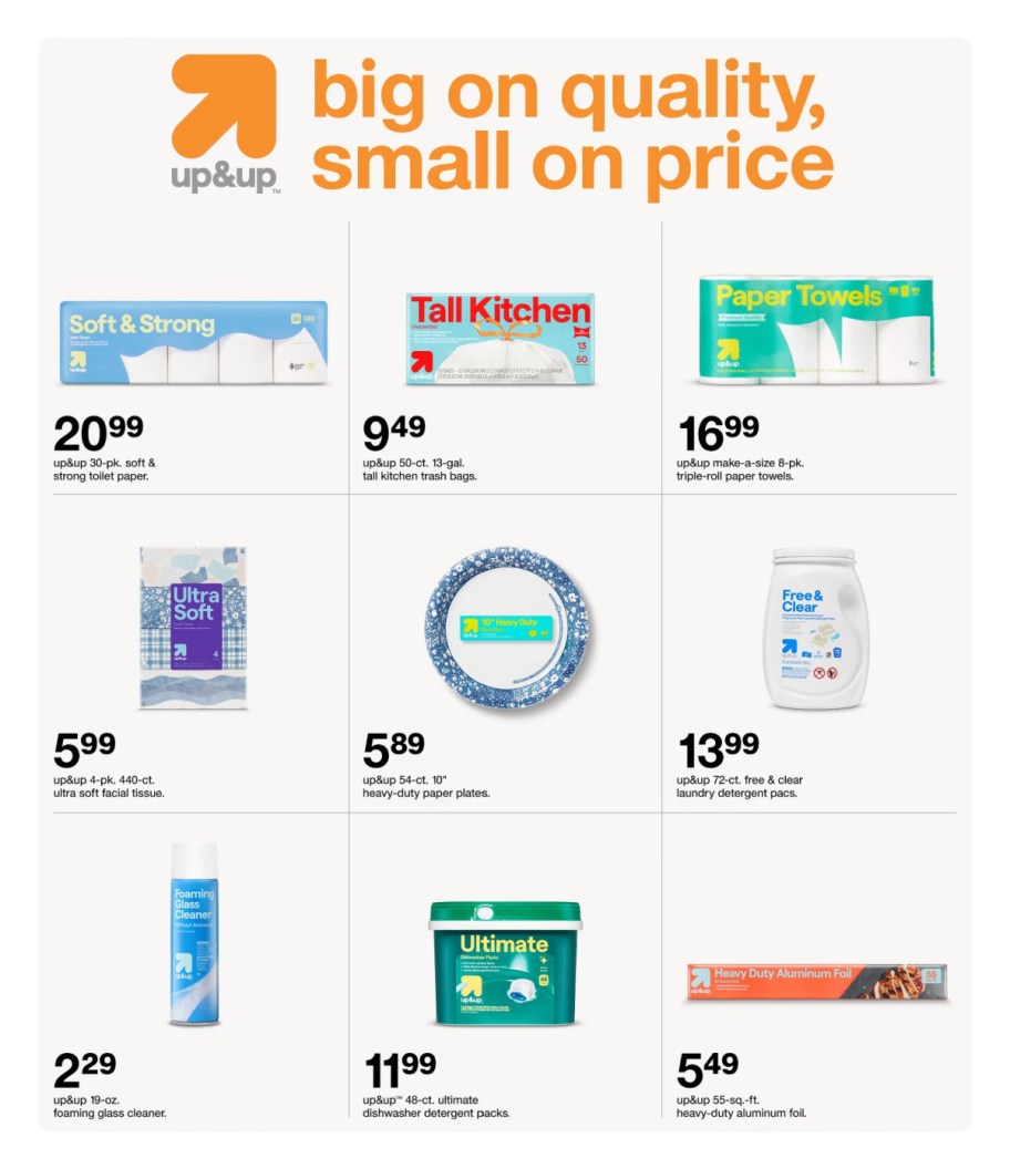 page from Target ad