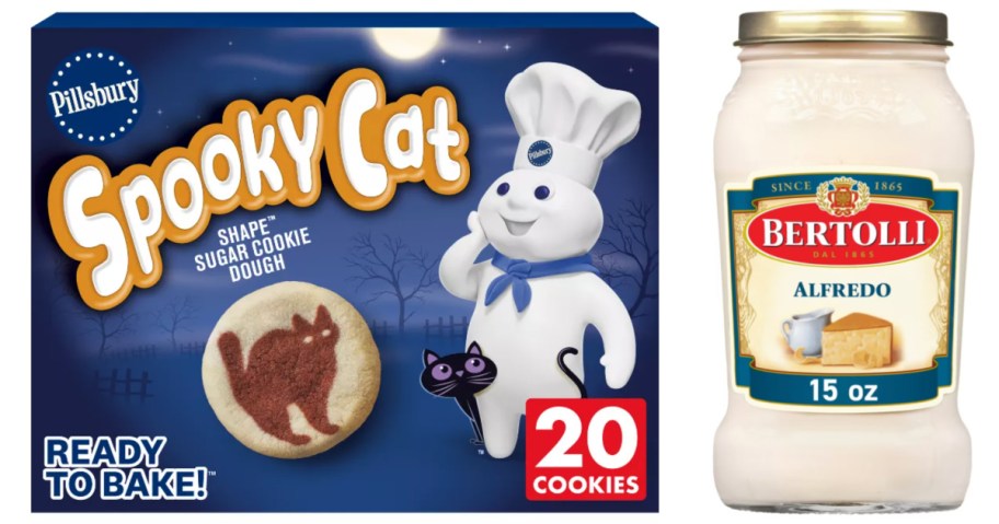 cookies and alfredo sauce