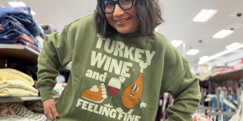 Everyone Will Talk About This $25 Target Thanksgiving Sweatshirt