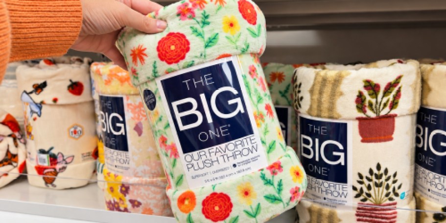 RUN! Kohl’s Big One Throw Blankets from $2!