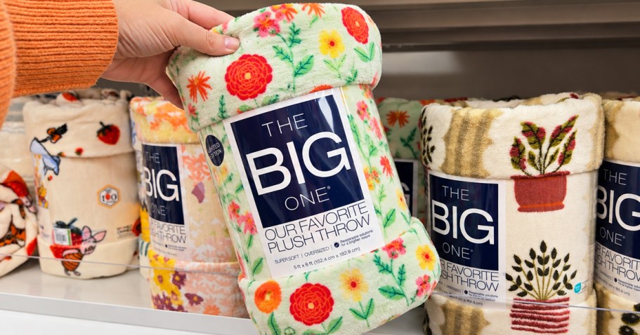 RUN! Kohl’s Big One Throw Blankets from $2!