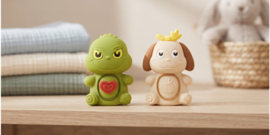 These Grinch Teethers Are Perfect for a Baby’s Stocking!