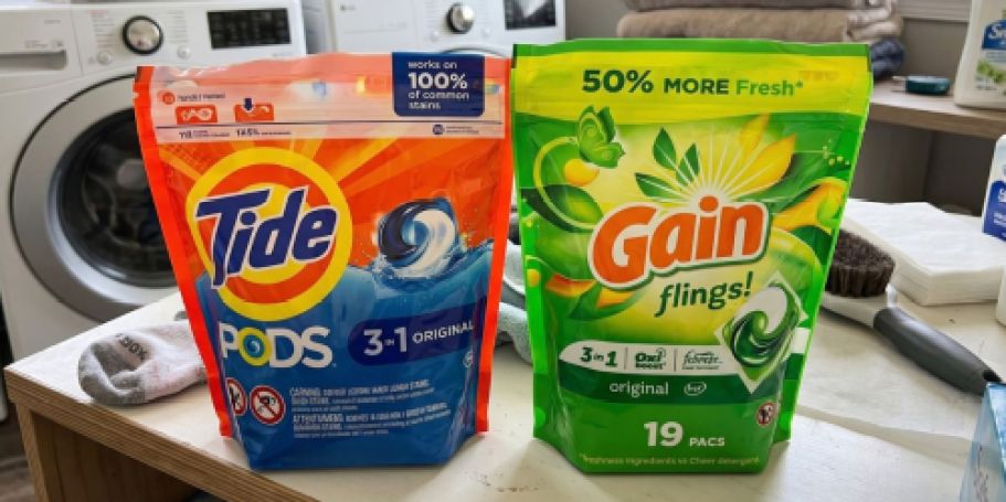 Tide Pods or Gain Flings 19-Packs Only $3.98 for Lowe’s Rewards Members (Reg. $8)