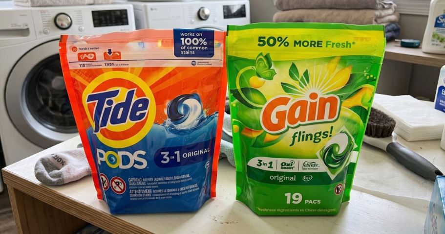Tide Pods or Gain Flings 19-Packs Only $3.98 for Lowe’s Rewards Members (Reg. $8)